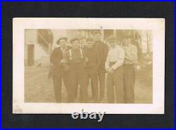 RARE ca 1910 boxer JACK ONE ROUND HOGAN real photo boxing postcard San Francisco