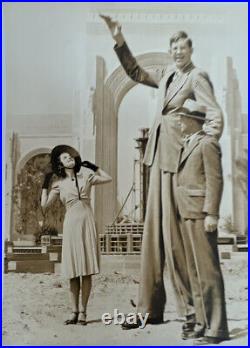 ROBERT PERSHING WADLOW photo 1938 at San Francisco with BETTINA NORBERG ROBERT PERSHING WADLOW photo 1938 at San Francisco with BETTINA NORBERG
