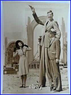 ROBERT PERSHING WADLOW photo 1938 at San Francisco with BETTINA NORBERG