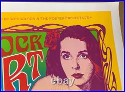 ROCK ART EXPO 1995 SAN FRANCISCO CALIFORNIA POSTER Signed by SCOTT McDOUGALL