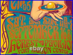 ROCK ART EXPO 1995 SAN FRANCISCO CALIFORNIA POSTER Signed by SCOTT McDOUGALL