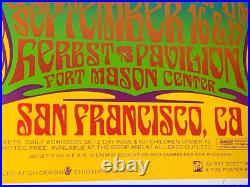 ROCK ART EXPO 1995 SAN FRANCISCO CALIFORNIA POSTER Signed by SCOTT McDOUGALL