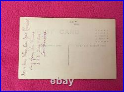 RPPC CHINATOWN real photo POSTCARD san francisco ROSS ALLY police 1912 dug ruins