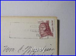 RPPC Color California State Lobby of San Francisco Little Hotel Crazy Horse