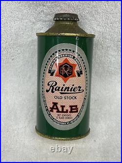 Rainier Old Stock Ale Cone Top Beer Can Rainier San Francisco California