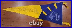 Rare 1921 32 SAN FRANCISCO CALIFORNIA Hand Sewn Original Felt Pennant