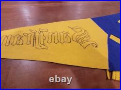 Rare 1921 32 SAN FRANCISCO CALIFORNIA Hand Sewn Original Felt Pennant