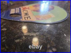 Rare 1930s Antique ACME Beer Cardboard Fan Beer Sign San Francisco, California