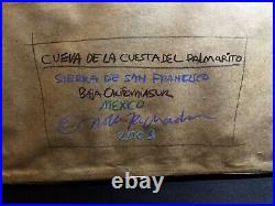 Rare Cueva De La Cuesta Del Palmarito Photographed & Signed By Noble Richardson Rare Cueva De La Cuesta Del Palmarito Photographed & Signed By Noble Richardson