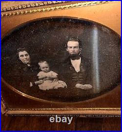 Rare Daguerreotype Politician & Gold Rush Miner Fargo California History 1800s