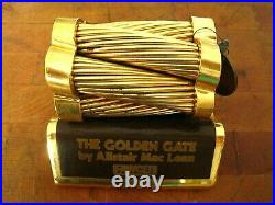 Rare Edition ORIG San Francisco GOLDEN GATE BRIDGE Suspension Cable BOOK NOVEL