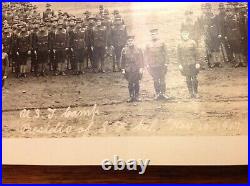 Rare Large Antique 1917 Army Photograph. Presidio Of San Francisco, California