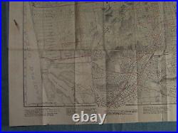 Rare Orig. 1915 Chevalier Map of San Francisco Panama Pacific International Expo