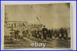 Rare RPPC Postcard President Harding's 1923 Alaskan Voyage of Understanding CA