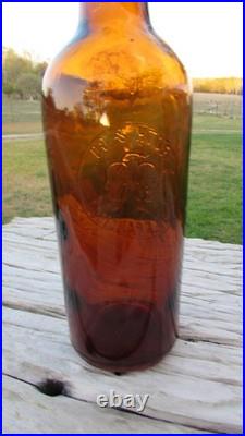 Rare San Francisco, California Honey Amber Roth & Co Pre-pro Whiskey Bottle
