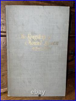 Rare Signed 1922 THE KINGSHIP OF MT. LASSEN Colbern, Mrs. Frederick H. Volcano