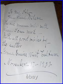 Rare Signed 1922 THE KINGSHIP OF MT. LASSEN Colbern, Mrs. Frederick H. Volcano