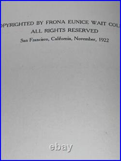 Rare Signed 1922 THE KINGSHIP OF MT. LASSEN Colbern, Mrs. Frederick H. Volcano
