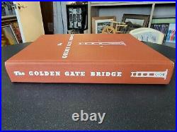 Rare Vintage 1938 San Francisco GOLDEN GATE BRIDGE Report of Chief Engineer Book