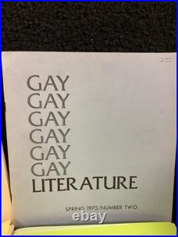 Rare Vintage Gay Literature Zines 1975 San Francisco California Set Of 4