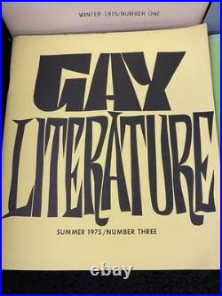 Rare Vintage Gay Literature Zines 1975 San Francisco California Set Of 4