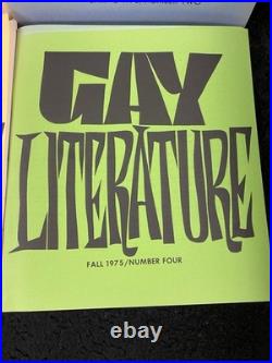 Rare Vintage Gay Literature Zines 1975 San Francisco California Set Of 4