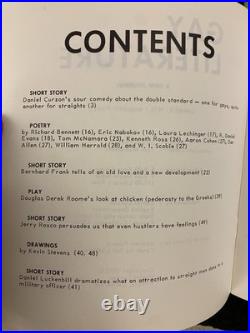 Rare Vintage Gay Literature Zines 1975 San Francisco California Set Of 4