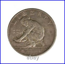 Raw 1925-S California 50C Circulated US Silver Half Dollar Comemmorative Coin