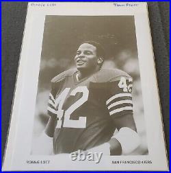 Ronnie Lott San Francisco 49ers Original 8x10 NFL Team Photo NCAA USC Trojans Ronnie Lott San Francisco 49ers Original 8x10 NFL Team Photo NCAA USC Trojans