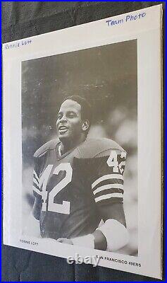 Ronnie Lott San Francisco 49ers Original 8x10 NFL Team Photo NCAA USC Trojans Ronnie Lott San Francisco 49ers Original 8x10 NFL Team Photo NCAA USC Trojans