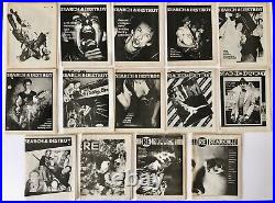 SEARCH AND DESTROY 1977 San Francisco PUNK ZINES NEW WAVE Complete Run 14 Issues
