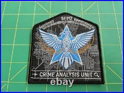 SFPD San Francisco Police Dept CRIME ANALYSIS UNIT Patch Phoenix Investigations