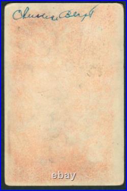 SIGNED! Rare SUPER LONG-HAIR LADY! Antique CIRCUS PHOTO! 1890s SIDESHOW FREAK