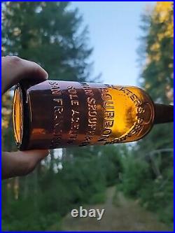 SPectacular San Francisco Whiskey? Old Slater's Bourbon California Liquor Bottle