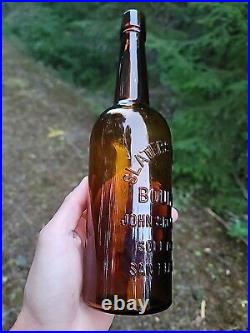 SPectacular San Francisco Whiskey? Old Slater's Bourbon California Liquor Bottle