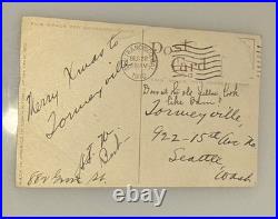 San Francisco 1910 RPPC Chinese Fortune Teller EDW Mitchell Postcard Addressed