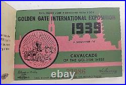 San Francisco 1939 Worlds Fair Golden Gate Int. Expo Booklet of Tickets xx San Francisco 1939 Worlds Fair Golden Gate Int. Expo Booklet of Tickets xx