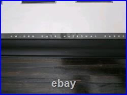 San Francisco Art Poster Cards Golden Gate National Parks Framed Michael Schwab