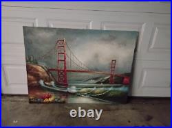 San Francisco Bay Bridge Portrait Gloriously? Illustrated