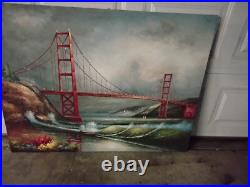 San Francisco Bay Bridge Portrait Gloriously? Illustrated San Francisco Bay Bridge Portrait Gloriously? Illustrated