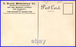 San Francisco CA Novelty Shop Interior c1900s-10s Real Photo Postcard bhn