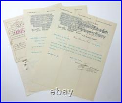 San Francisco CA Real Estate History Adolph Sutro Lakeview Development Letters