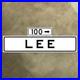 San_Francisco_California_100_Lee_Street_blade_road_sign_1965_36x12_01_nuto