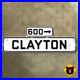 San_Francisco_California_600_Clayton_Street_blade_road_sign_1946_20x7_01_in