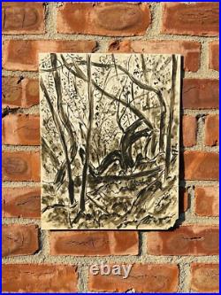 San Francisco California Artist Herman Oliver Albright 1938 Expressionist WithC