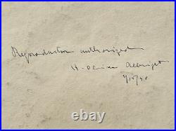 San Francisco California Artist Herman Oliver Albright 1938 Expressionist WithC