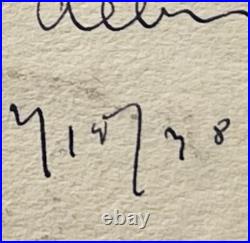 San Francisco California Artist Herman Oliver Albright 1938 Expressionist WithC