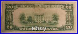 San Francisco California CA 1929 $20.00 Ch. 9655 The Bank of California National