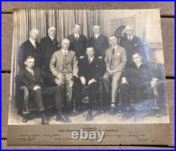 San Francisco, California Chamber of Commerce Presidents 1912-1927 Photograph