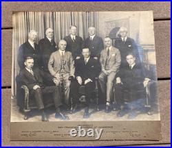 San Francisco, California Chamber of Commerce Presidents 1912-1927 Photograph